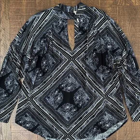 Free People Womens Walking On A Dream Tunic Blouse - Picture 5 of 12